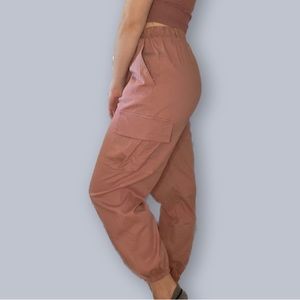 DONATED Light Pink Dusty Rose Baggy Cargo Pants